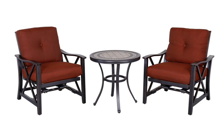 WINDSOR Collection Patio Set (2 chairs + 1 bistro table)